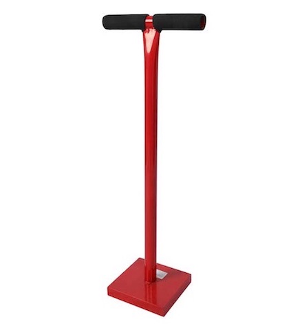 Wiltec Silla de camping plegable rojo con portavasos para hasta